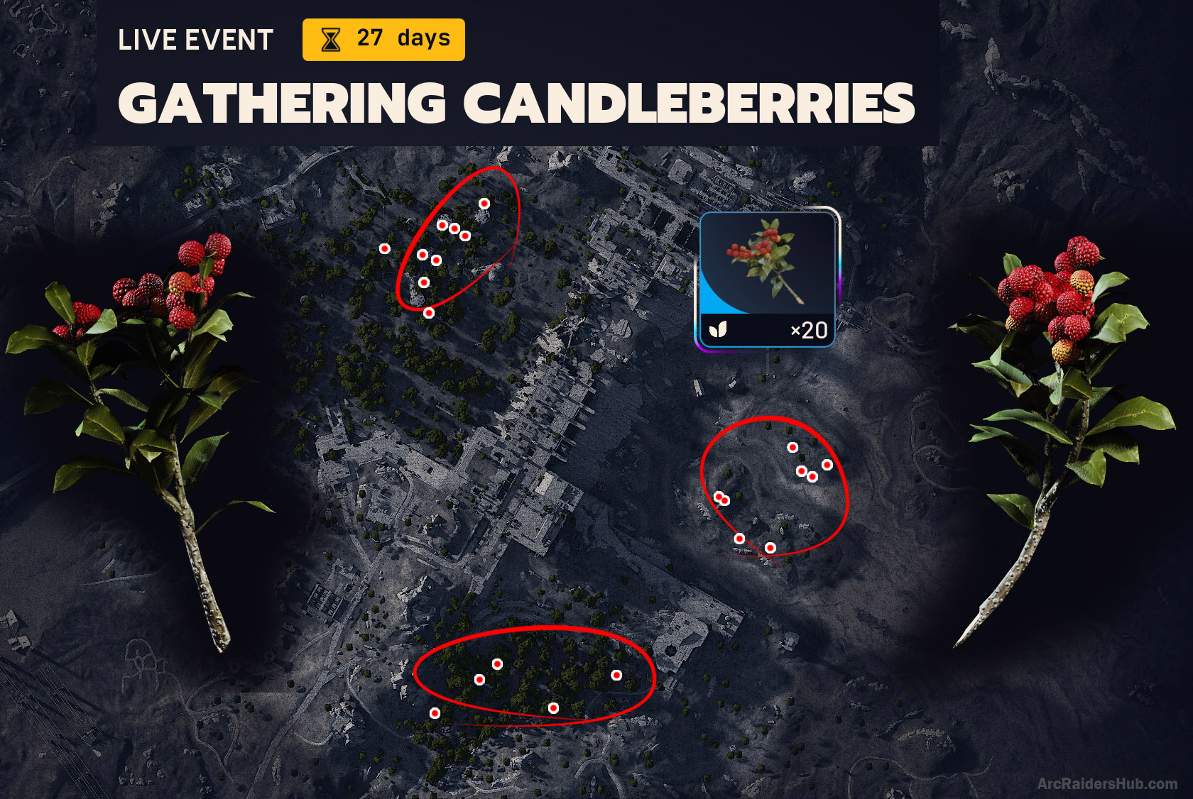 Candleberry Spawn Locations Guide