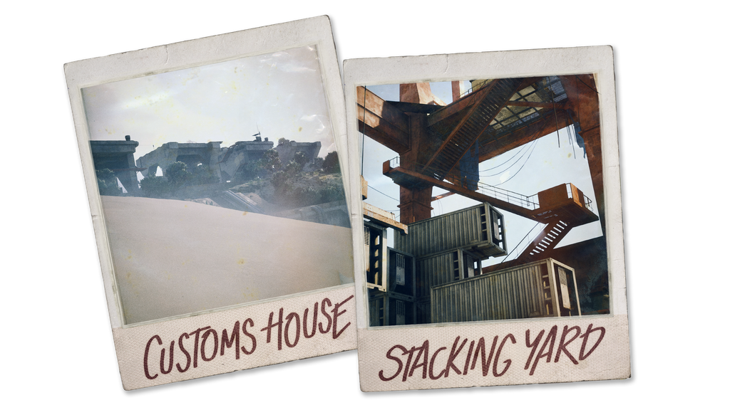 Riven Tides Harbor Dockyard Polaroid