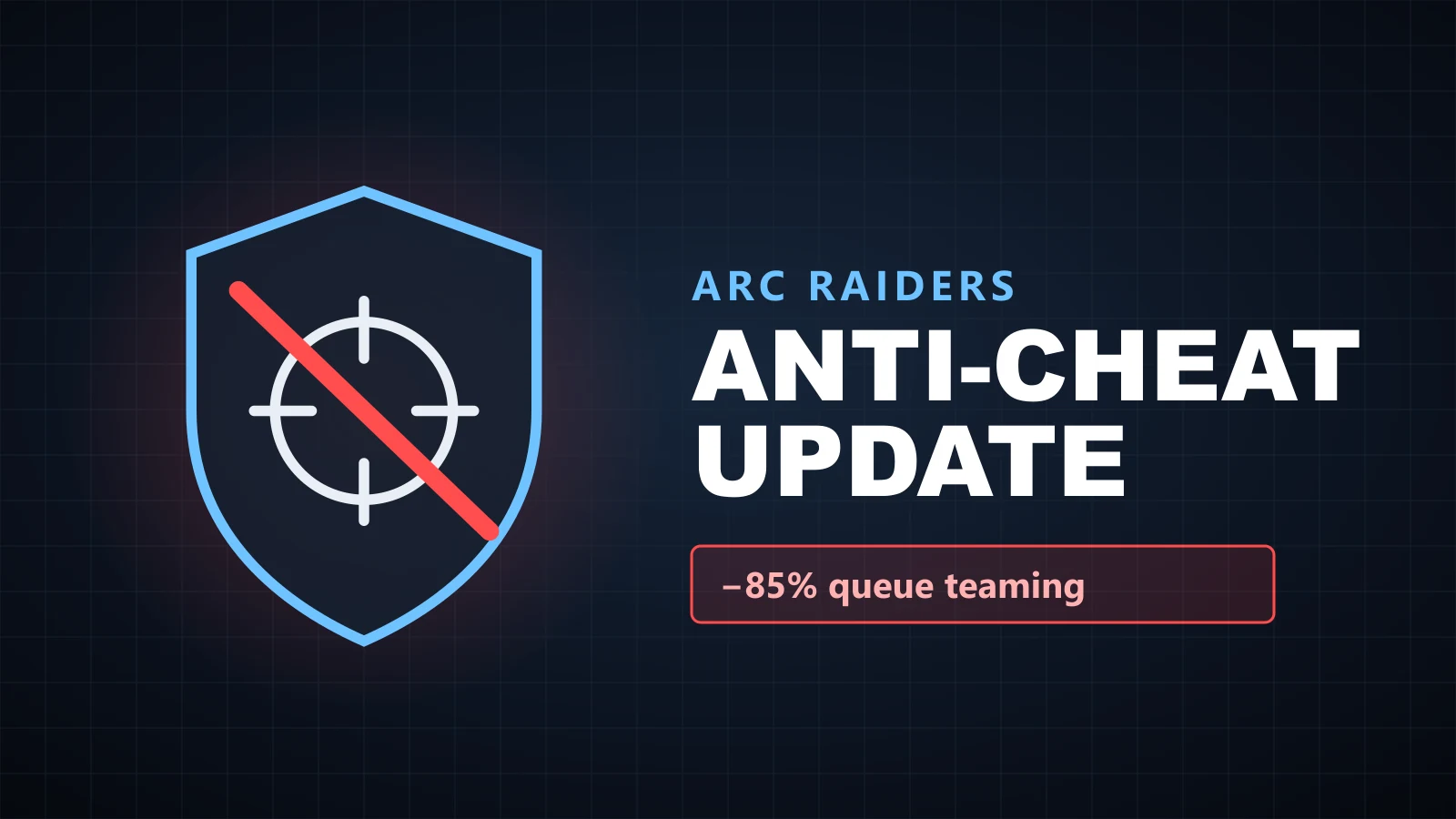 ARC Raiders anti-cheat update - permanent bans on first offence, hardware bans, and 85% less queue teaming