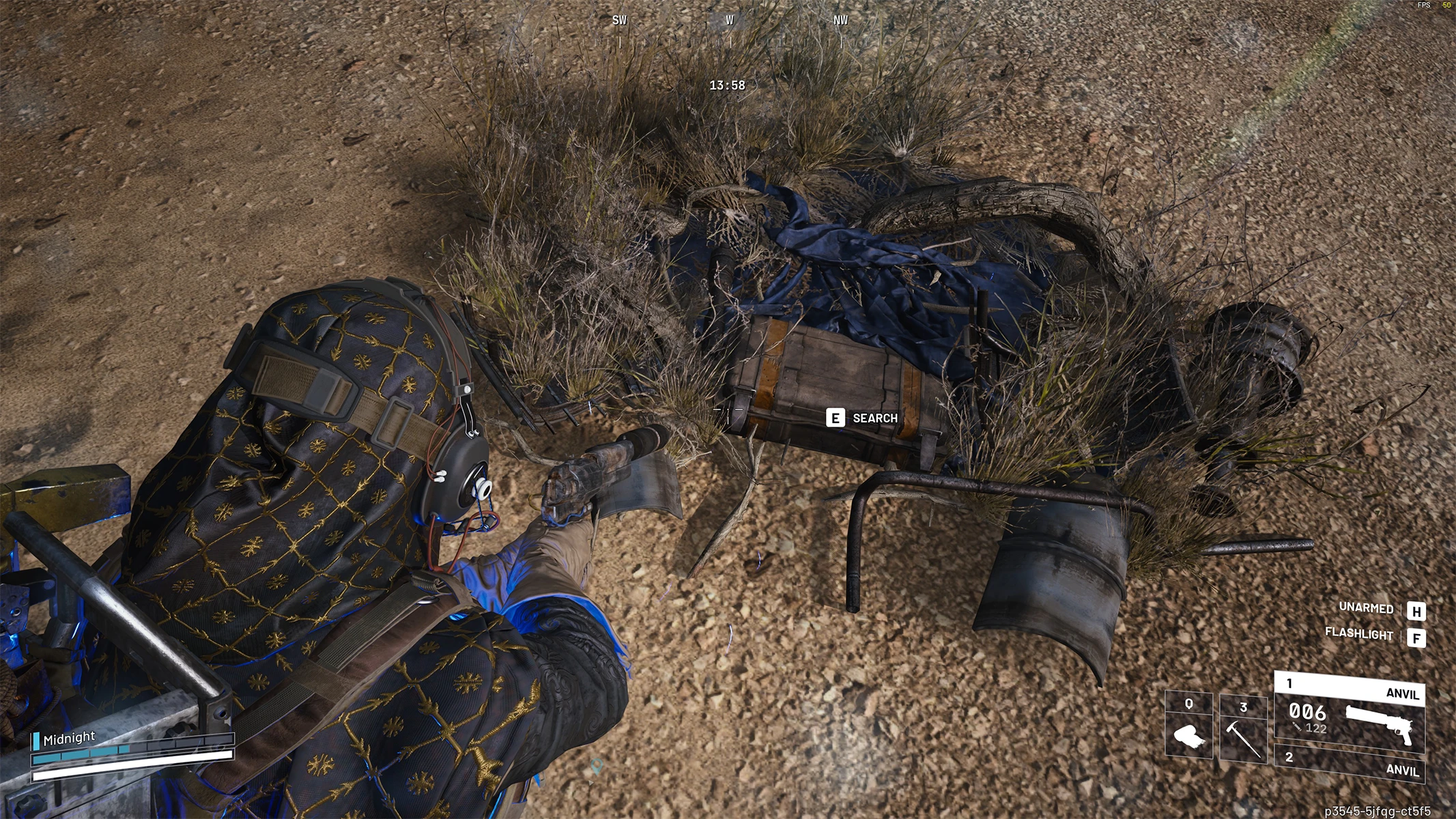 First Wave Cache in Arc Raiders showing the distinctive container appearance during hurricane event