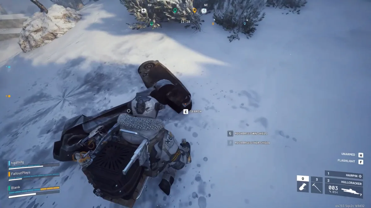 A destroyed Bully ready to be looted