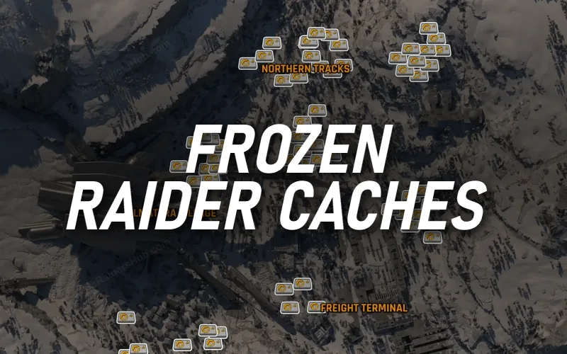 ARC Raiders Frozen Raider Cache Locations on Pendola Pass
