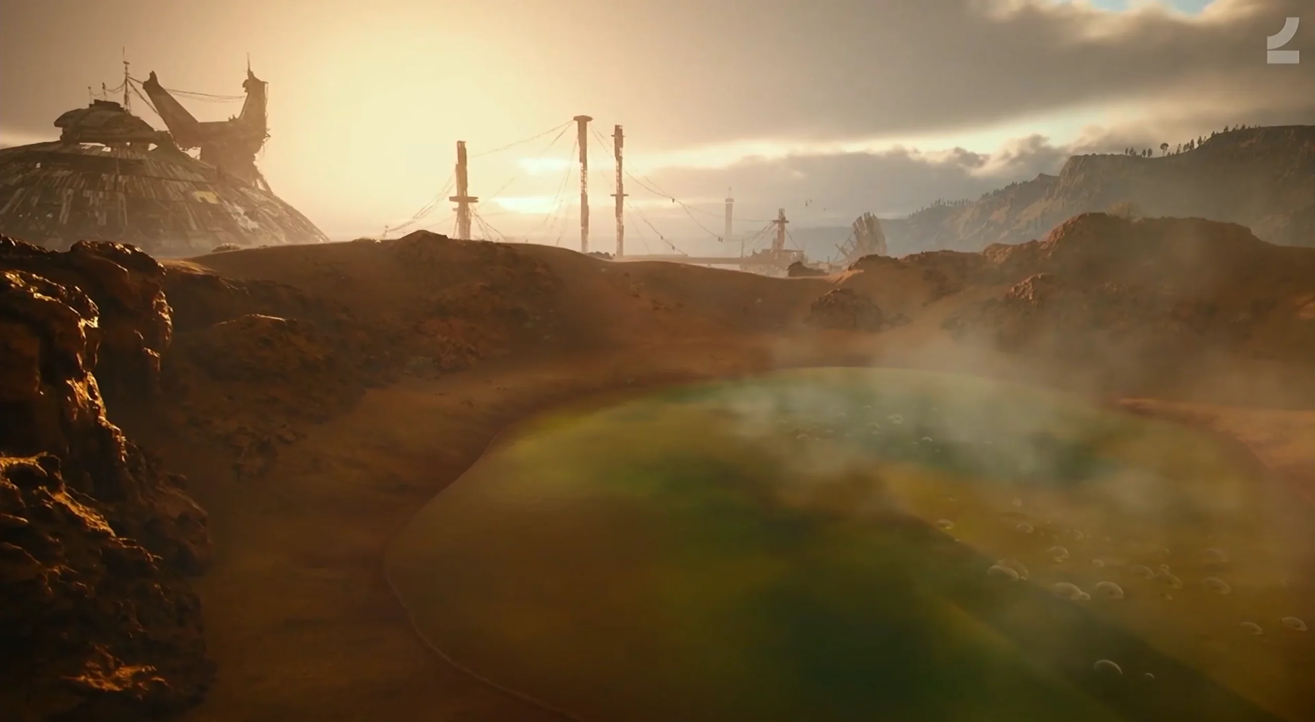 Potential new toxic swamp map from Embark's GDC talk