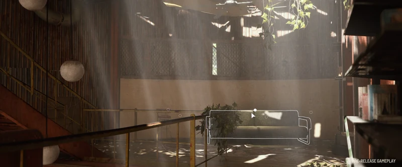 ARC Raiders Outpost - Double-height living space