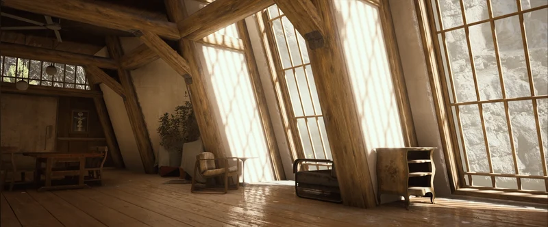 ARC Raiders Outpost - Attic module with skylights