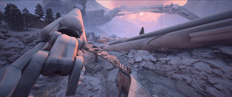 Close-up of the fallen Emperor's claw resting in the snow at Pendola Pass