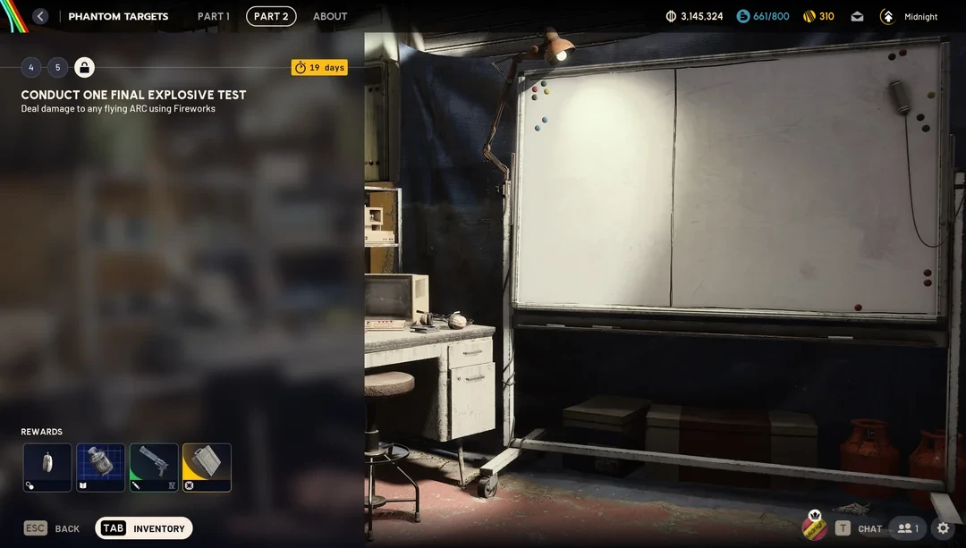 Phantom Targets Part 2 Stage 6 in ARC Raiders — deal damage to flying ARC using Fireworks