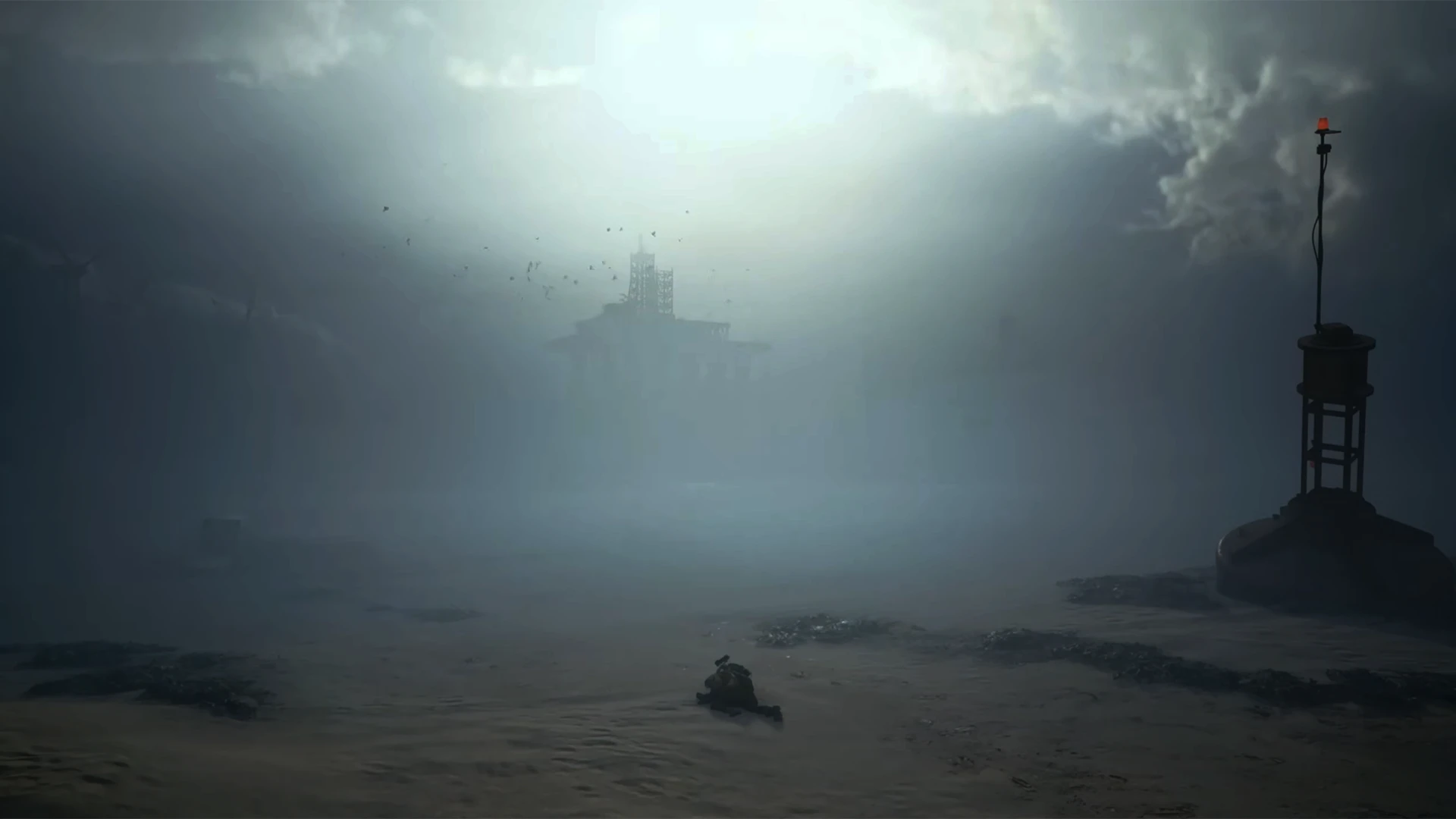 Riven Tides oil rig structure shot 3 — ARC Raiders new map