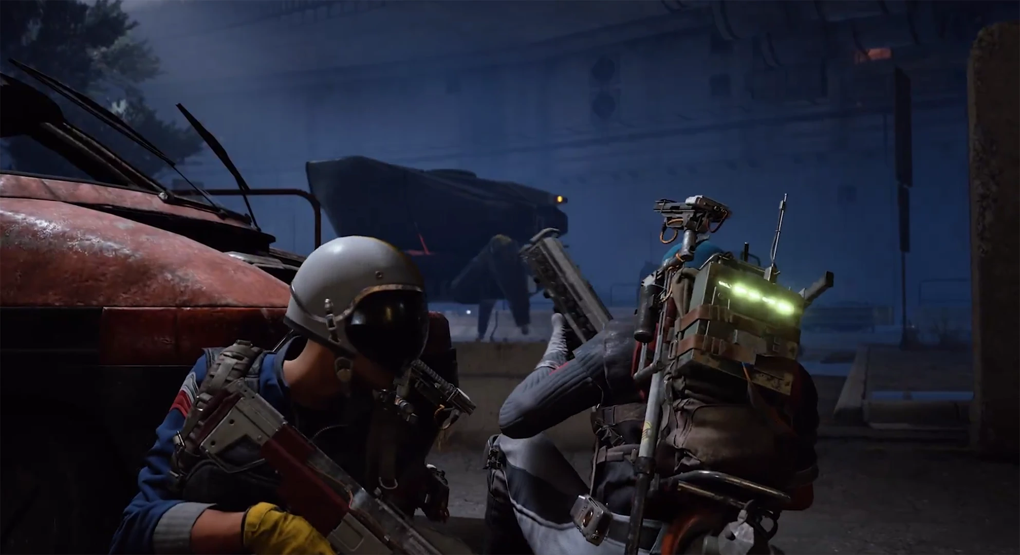 Raiders working together during Shared Watch