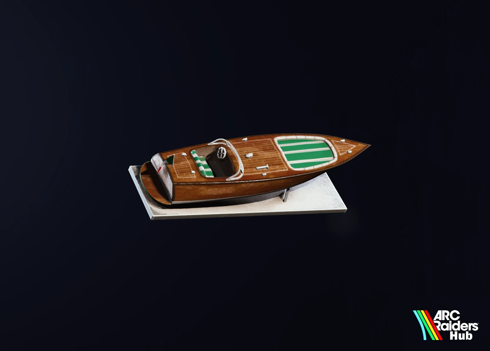 Sirena Dorata Ship Model preview in ARC Raiders