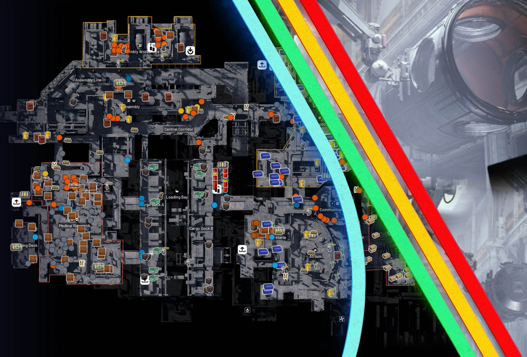 Stella Montis map - previous ARC Raiders map expansion