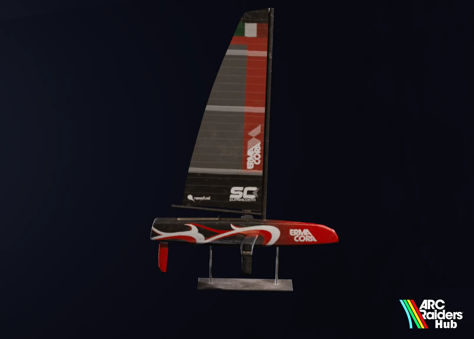 Velocity Ship Model preview in ARC Raiders